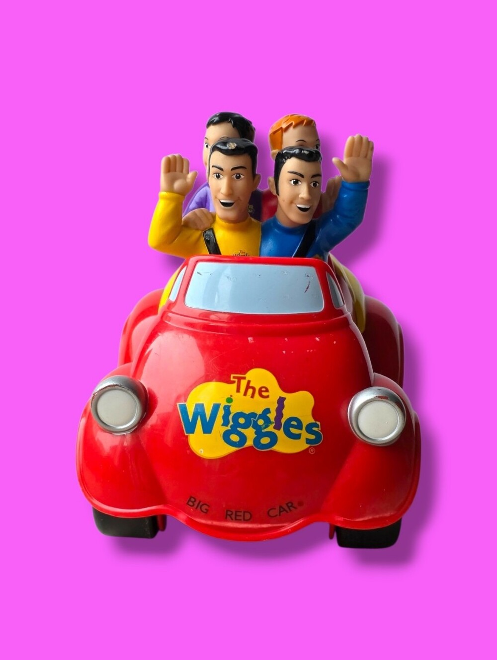 Vintage 2003 Spin Master The Wiggles Big Red Car Musical Singing Toy